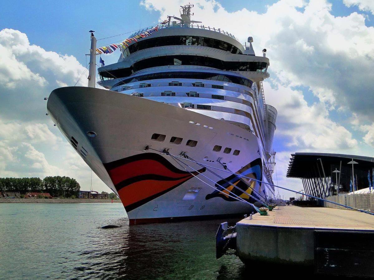 Promenadenblick/Vordeck Lejlighed Rostock Eksteriør billede